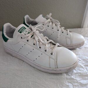 Adidas Originals Stan Smith White Green Womens Primegreen Sneakers 5